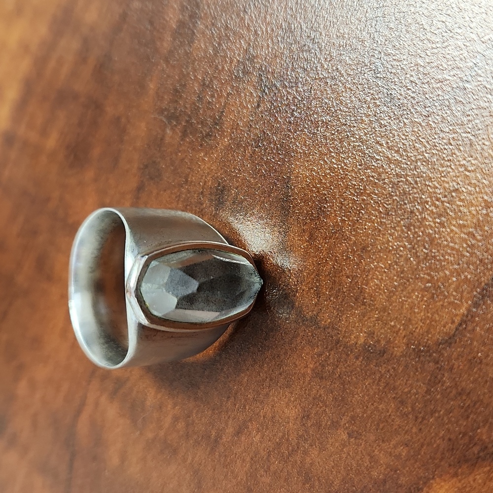 Silver Kendra Scott ring size 8